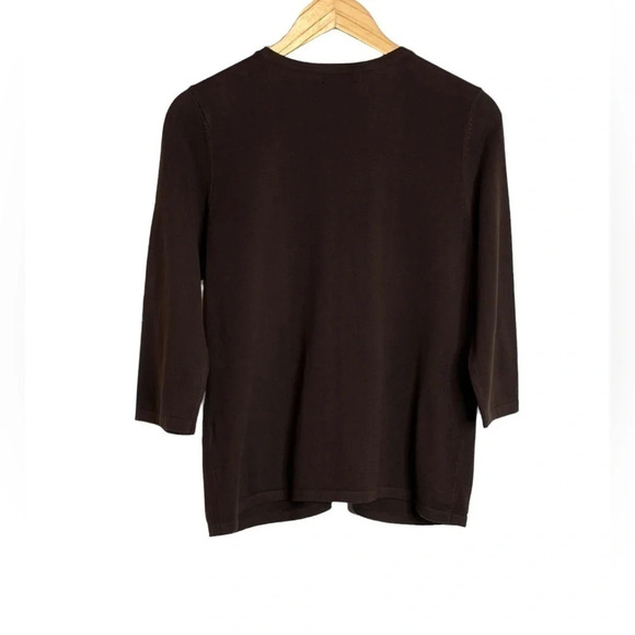 Christopher & Banks | V Neck Cardigan Button Up Beaded Embroidered NWT - Picture 5 of 9